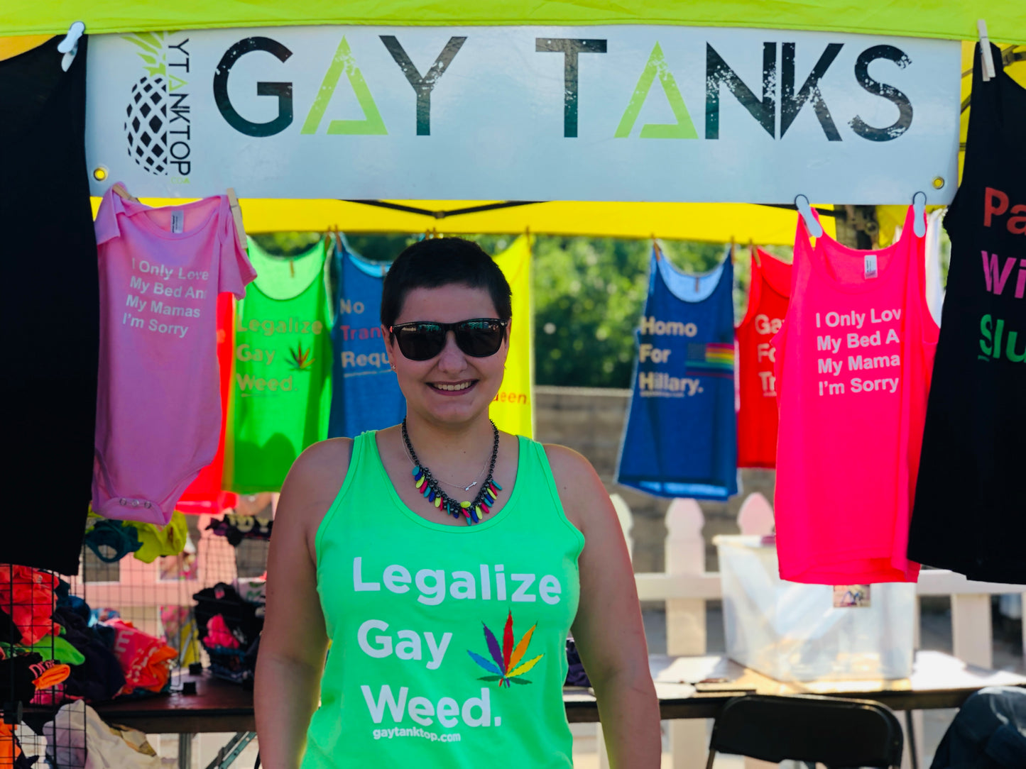 Legalize Gay Weed - Green