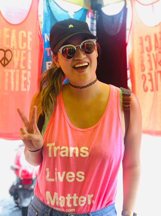 Trans Lives Matter - Pink